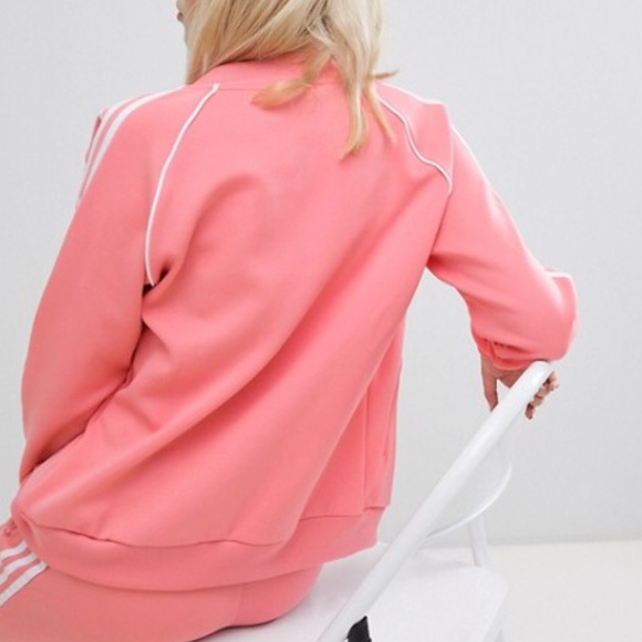🌈New Adidas Superstar 3 Stripes Track Jacket - Picture 4 of 8